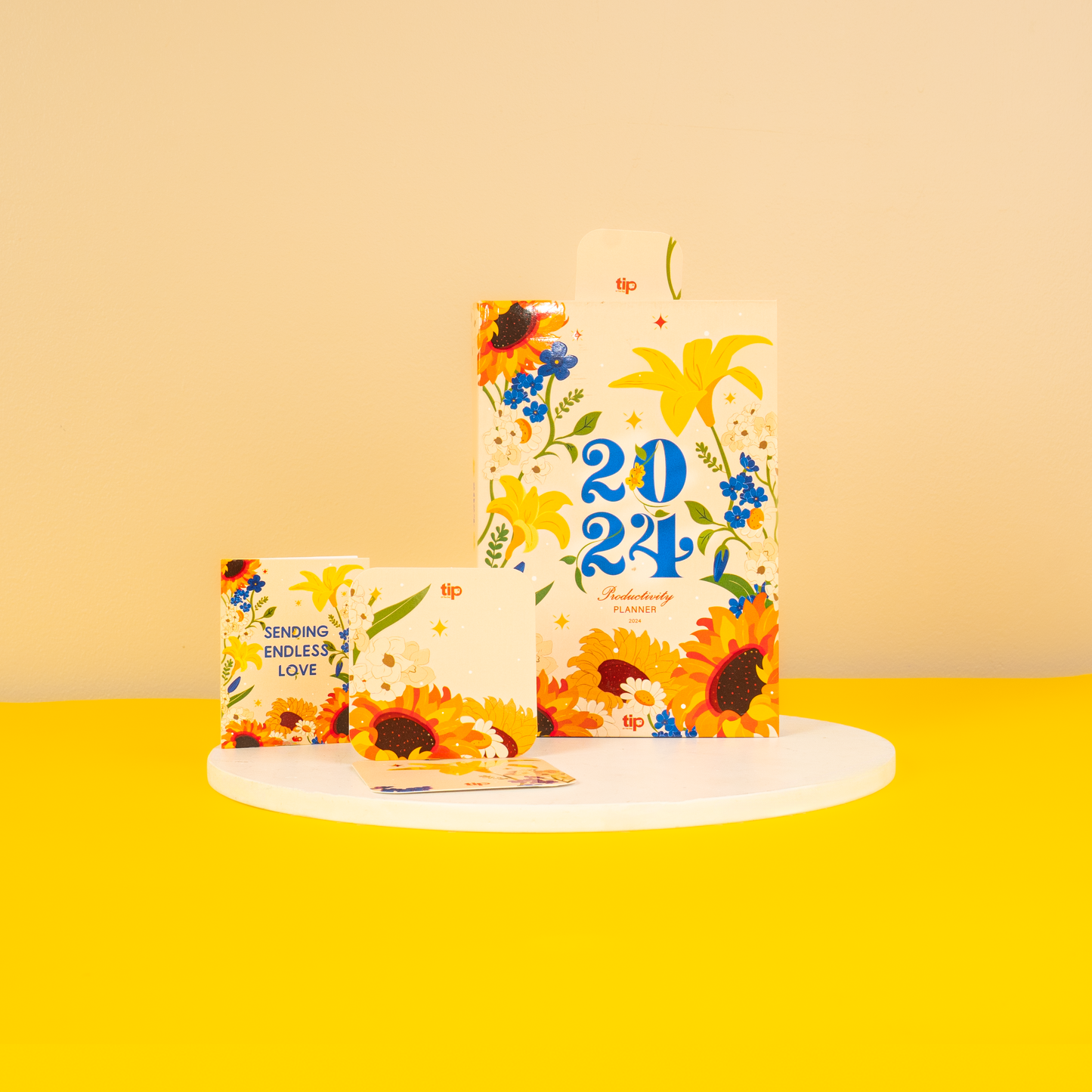 2024 أجندة صن فلاور للإنتاجية انجليزي