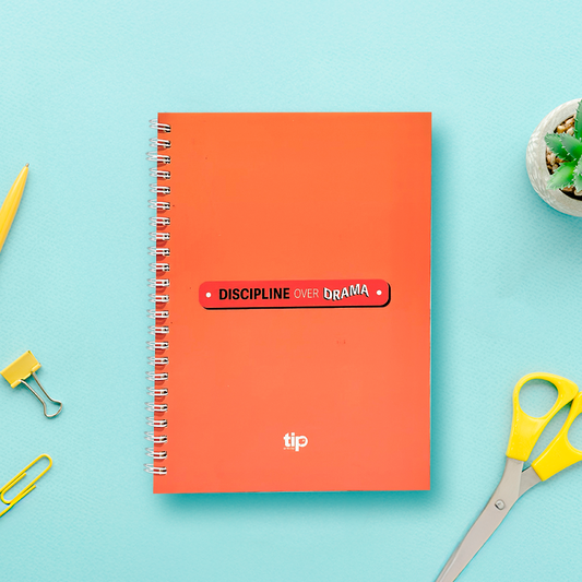 Discipline Over Drama - Notebook Wire