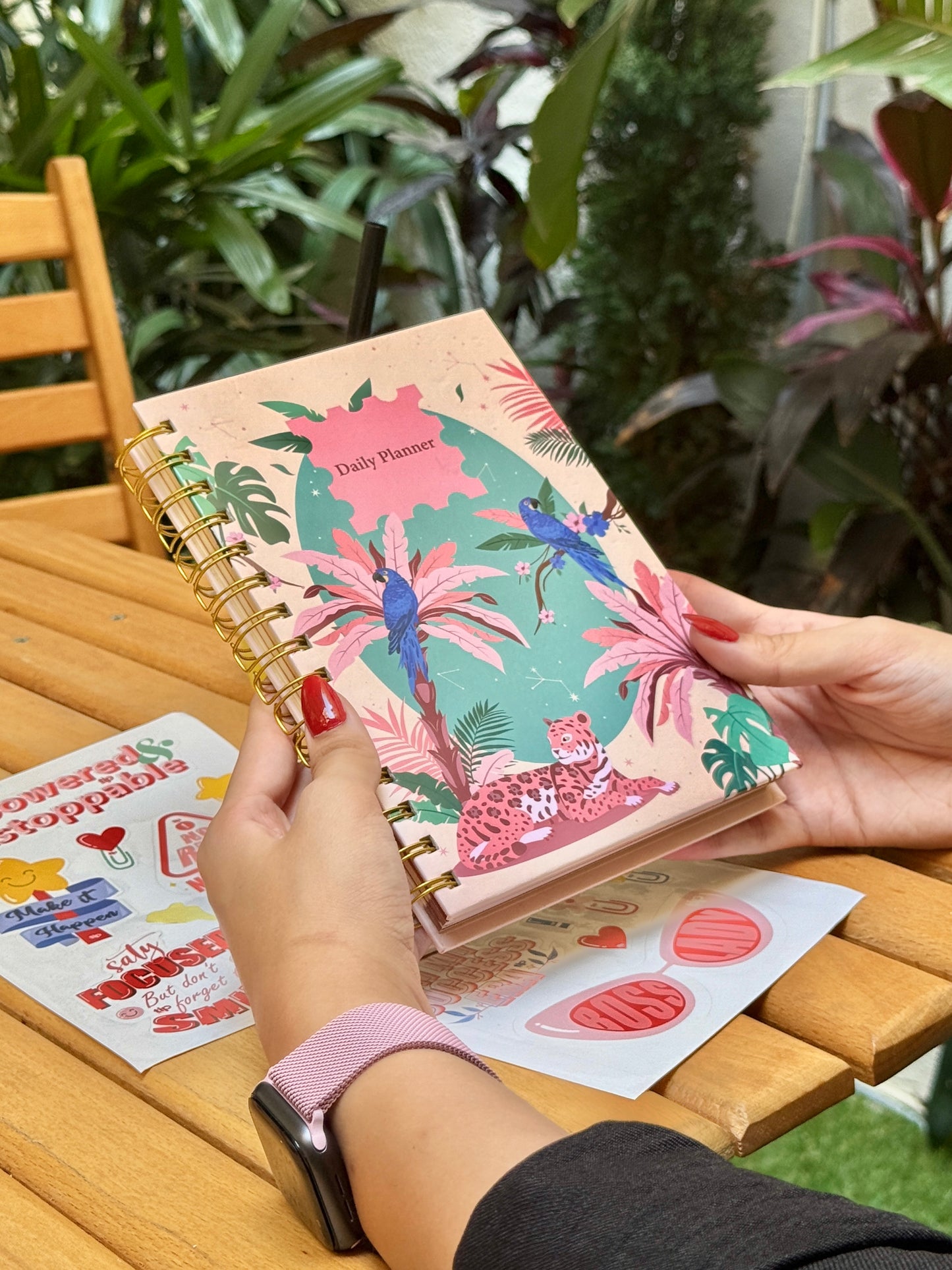 Daily Planner Tiger - English