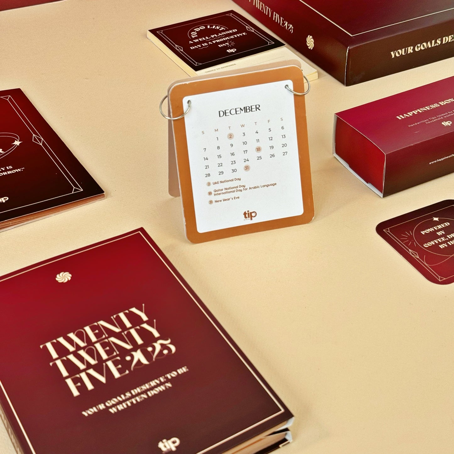 مارون - تقويم مكتبي إنجليزي