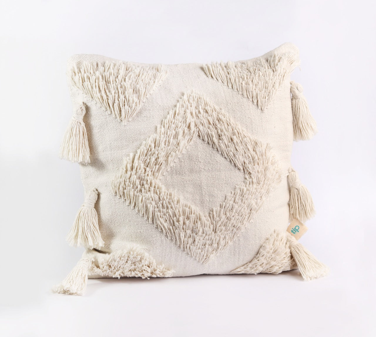 Ivory pillow cover