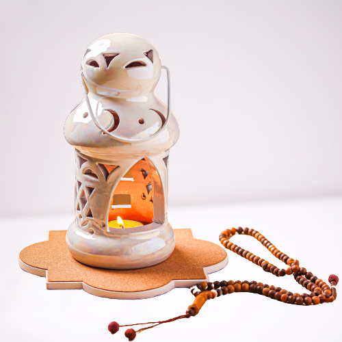 White Pottery Lantern