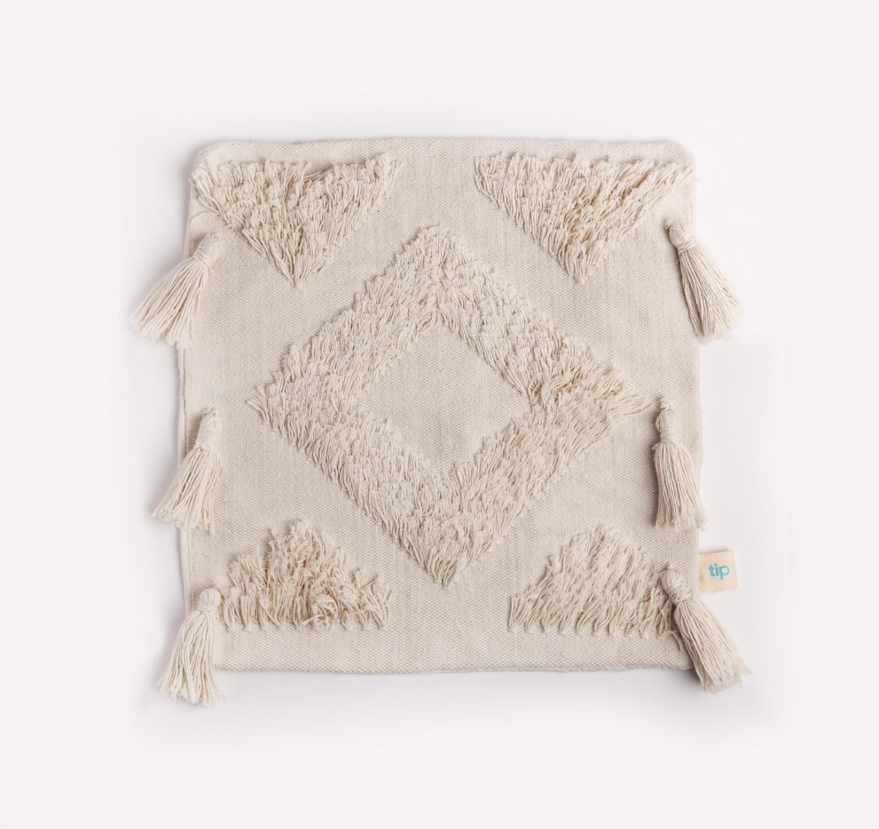 Ivory pillow cover