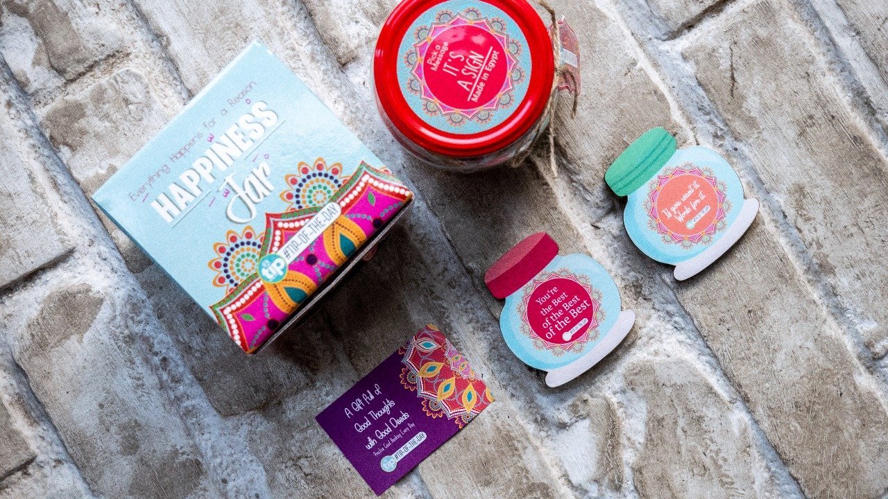 The Happiness Jar 4 -English ُEdition - Tip of The Day - The Happiness Factory