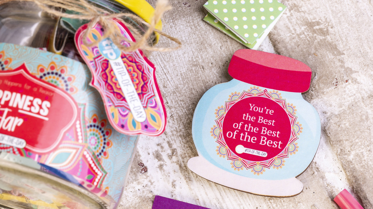 The Happiness Jar 4 -English ُEdition - Tip of The Day - The Happiness Factory