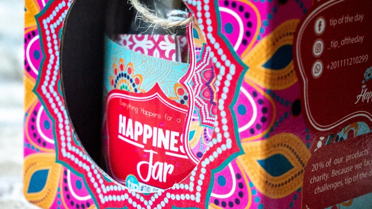 The Happiness Jar 4 -English ُEdition - Tip of The Day - The Happiness Factory