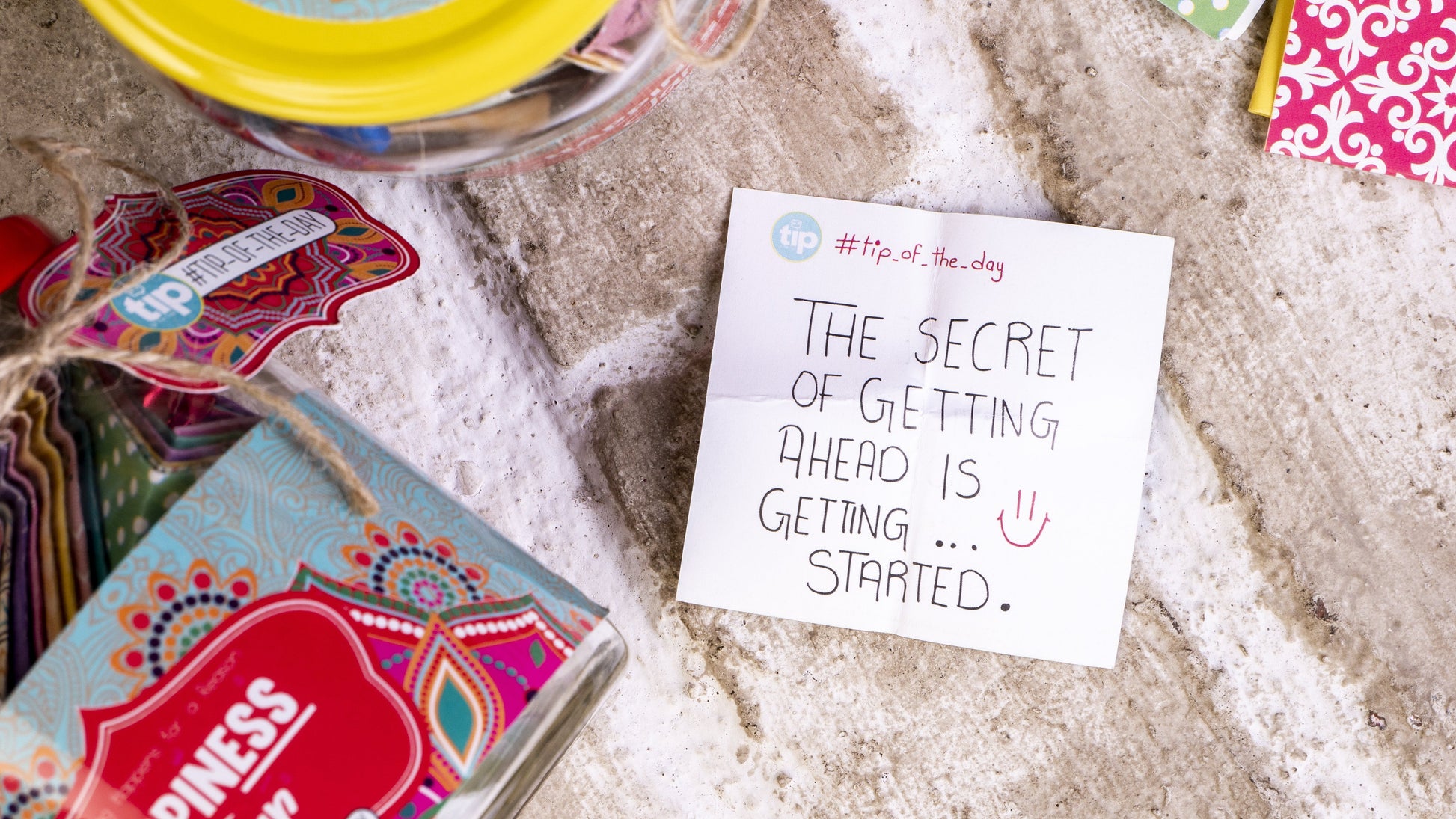 The Happiness Jar 4 -English ُEdition - Tip of The Day - The Happiness Factory