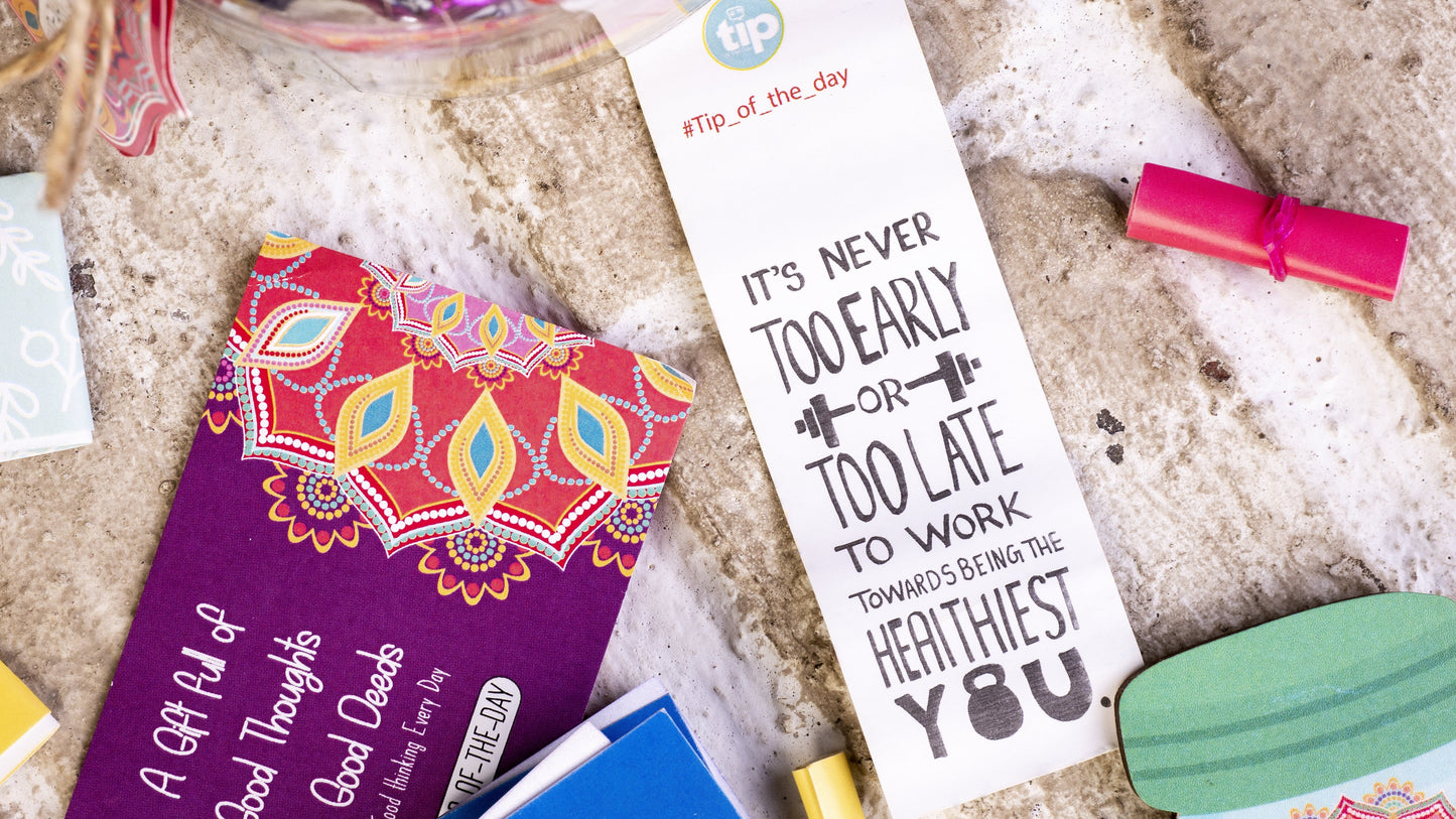 The Happiness Jar 4 -English ُEdition - Tip of The Day - The Happiness Factory