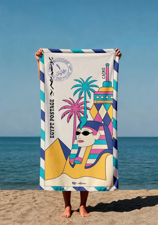 Egypt Beach Towel