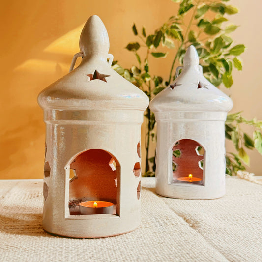 فانوس أندلس أبيض