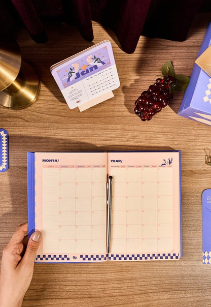 Rich blue - Balance planner 2026