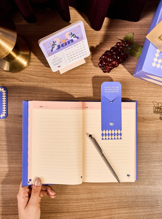 Rich blue - Balance planner 2026