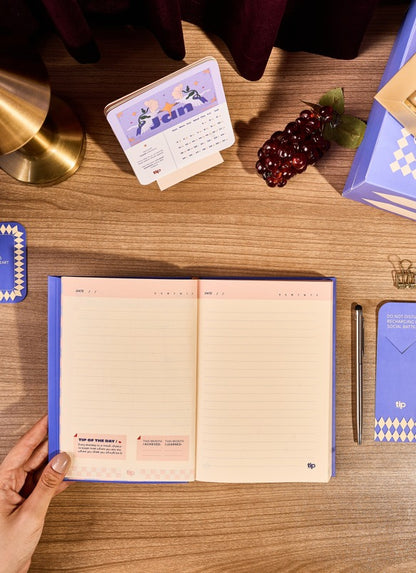 Rich blue - Balance planner 2026