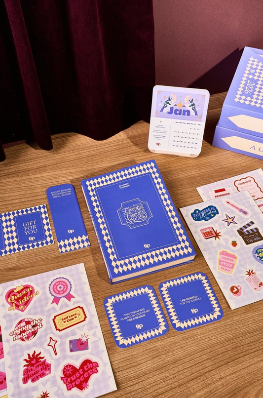 Rich blue - Balance planner 2026